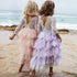 Toddler Kids Baby Girls Summer White Dresses