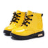 PU Leather  Lace Up High Children Sneakers
